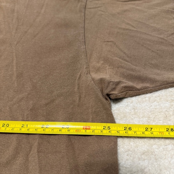 Vintage Turner Originals Wolf Nature t-shirt brown graphic XXL Tee 90's - Picture 5 of 6